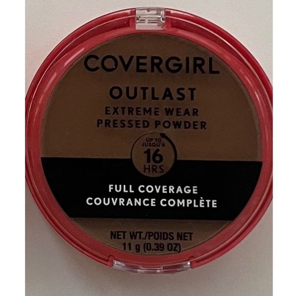 Covergirl Outlast Extreme Wear Pressed Powder 880 Cappuccino 2 Pack - Picture 2 of 4